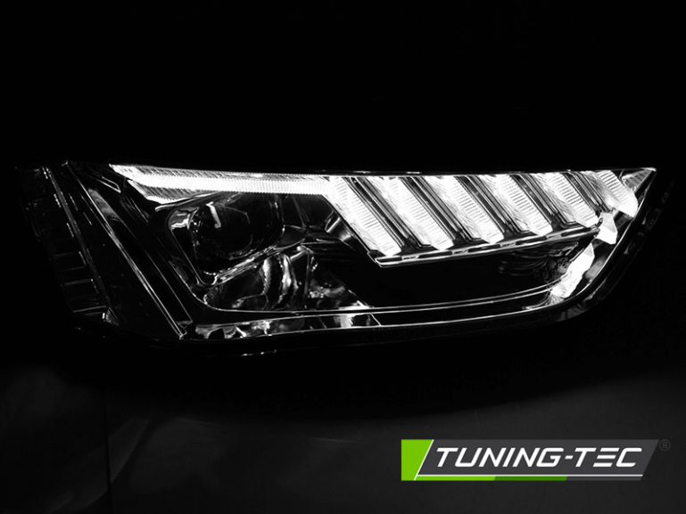 XENON LED Tagfahrlicht Scheinwerfer für Audi A4 B8 Lim./Avant/Cabrio 12-15 chrom dynamisch